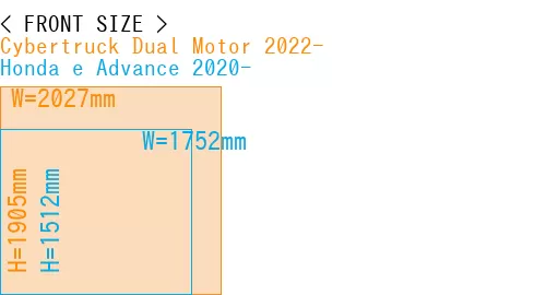 #Cybertruck Dual Motor 2022- + Honda e Advance 2020-